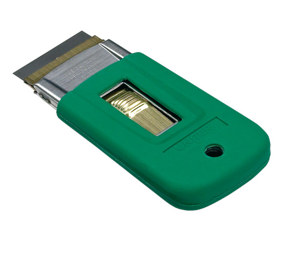 ErgoTec® Sicherheitsschaber 4 cm Der Ergonomische mit Sicherungsmechanismus.