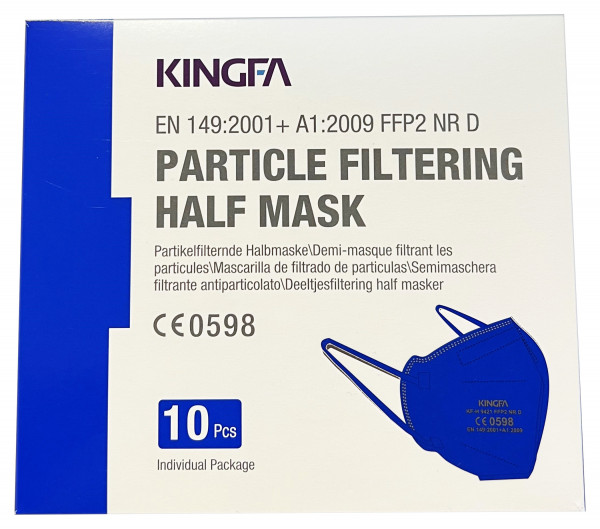 Kingfa FFP2 blau 10er Box