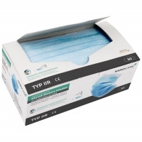 SANOCARE+ Mund-Nasen Maske Typ IIR (50er Box) SANOCARE+ Mund-Nasen Maske Typ IIR (50er Box)