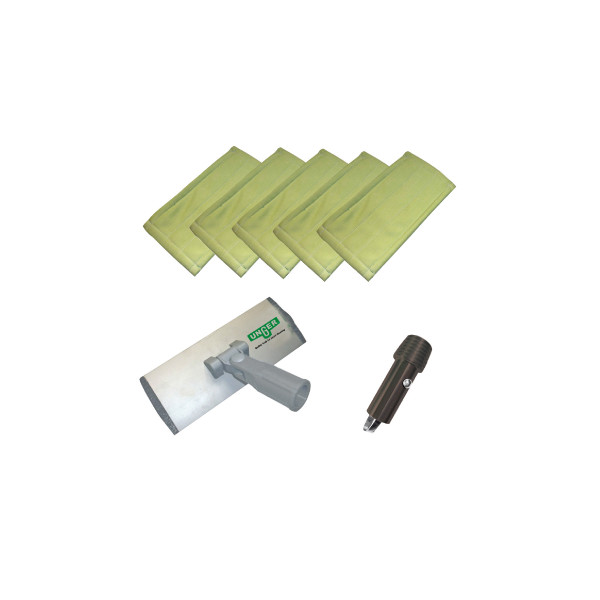 Innenreinigung Starter Set Aluminiumhalter für Innenreinigungspads.