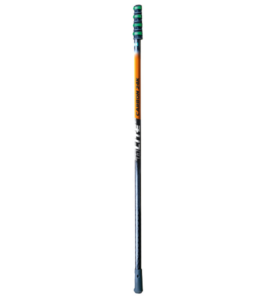 nLite Carbon 24K Teleskopstange, 4-teilig, 6,00m