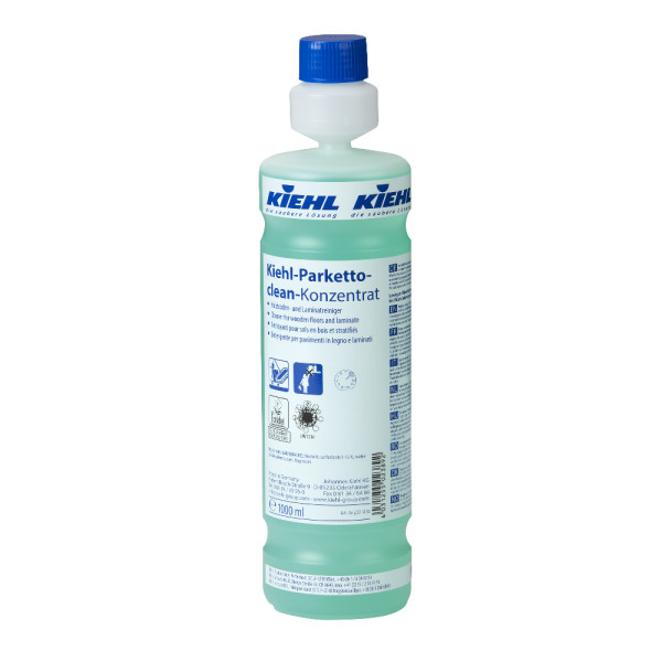 Kiehl-Parketto-clean-Konzentrat 1 l Holzboden- und Laminatreiniger (Ecolabel)