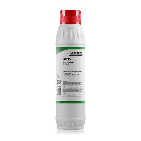 SC35 BAC-SORB 600 gr bakterizider Absorber