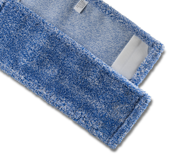 Microfasermopp Premium rot/blau meliert