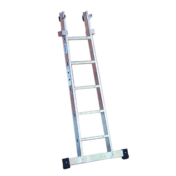 STABILO® GlasreinigerLeiter Unterteil Sprossenanzahl 1 x 5 Alu Arbeitshöhe ca.: 1,70 m
