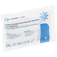 Safecare Laien 1er Nasal Test mit CE 1434 - Antigen Test Covid-19 Safecare Laien 1er Nasal Test mit CE 1434 - Antigen Test Covid-19