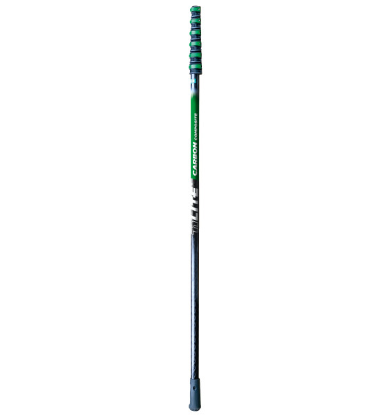 nLite Carbon Composite Teleskopstange, 6-teilig, 8,60m