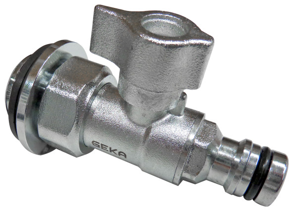 HydroPower Ultra Metall-Wassereingang mit Hahn männlich