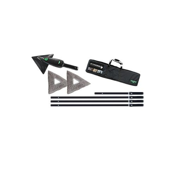 Stingray-Set 450 OS Stingray OS mit einer kurzen und drei langen Easy-Click-Stangen.