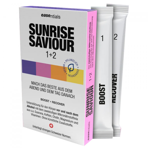 Sunrise Saviour 1+2 - Boost+Recover Mikronährstoffmix - Alkohol-Kater vorbeugen